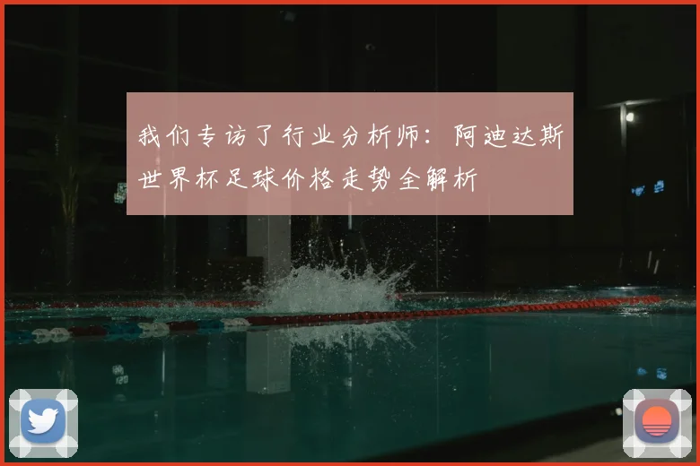 我们专访了行业分析师:阿迪达斯世界杯足球价格走势全解析