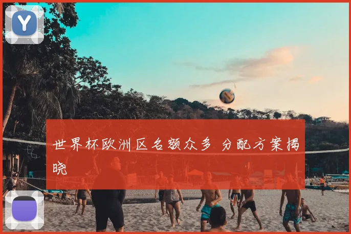 世界杯欧洲区名额众多 分配方案揭晓